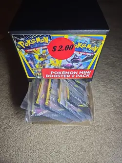 Pokemon TCG Sun & Moon Team Up! 3 Card Mini Packs! Display Box! New/Sealed! 🔥 - Image 2