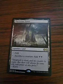 Phyrexian Tower Legendary Land Magic: The Gathering Card - Image 1