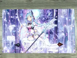 WVICM Playmat Witchcrafter Madame Verre TCG CCG Mouse Pad Trading Card Game Mat - Image 1