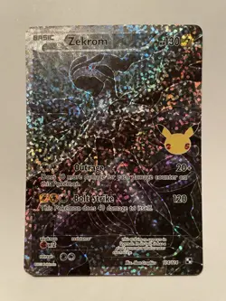 Zekrom 114/114 Celebrations Holo Pokemon TCG Trading Card Game - Image 1