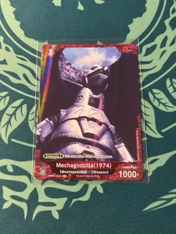 Mechagodzilla 1974 P 018+ Foil Godzilla Card Game 1st Edition Parallel Battle - Image 1