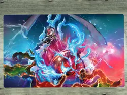 WVICM Playmat Diabellestarr the Dark Witch TCG CCG Mouse Pad Card Game Play Mat - Image 1