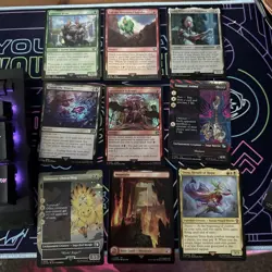 final fantasy magic the gathering card lot from collectors boosters 34 Cards - Image 2