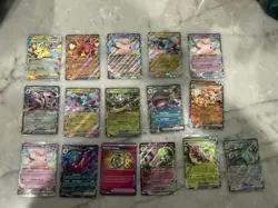 Lot Of 16 Miscellaneous Pokemon EX Cards - Image 1