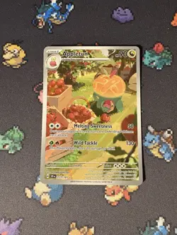 Pokemon Cards Appletun 211/191 Illustration Rare Surging Sparks - (NM) - Image 1