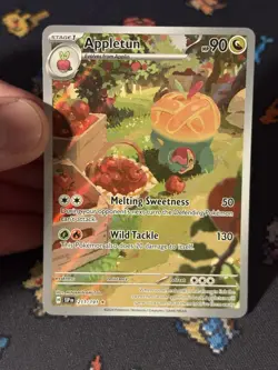 Pokemon Cards Appletun 211/191 Illustration Rare Surging Sparks - (NM) - Image 2