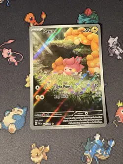 Pokemon Cards Pawmi 226/091 Illustration Rare Paldean Fates - (NM) #2 - Image 1