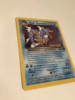 Dark Gyarados 8/82 | Team Rocket | Holo Pokemon Card Mint Prerelease - Image 1