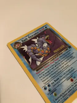 Dark Gyarados 8/82 | Team Rocket | Holo Pokemon Card Mint Prerelease - Image 3