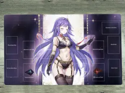 WVICM Girl Playmat Galatea, the Orcust Automaton TCG CCG Trading Card Game Mat - Image 1