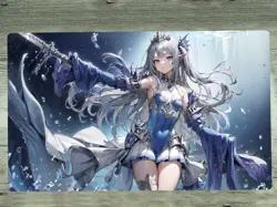 WVICM Table Playmat Tearlaments Scheiren TCG CCG Play Pad Trading Card Game Mat - Image 1