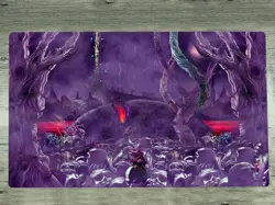 WVICM Custom Playmat Zombie World TCG CCG Pad Trading Card Game Mat Mousepad - Image 1
