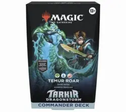 Temur Roar NEW MTG Tarkir Dragonstorm Commander Deck - Magic Cards Sealed - Image 1