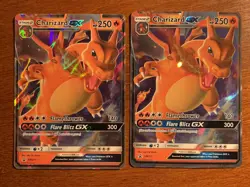 (2) Charizard EX SM211 Full Art Promo Card Lot Pokemon Unplayed NM-Mint - Image 1