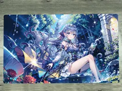 WVICM Playmat Tearlaments Kitkallos TCG CCG Trading Card Game Mat Mouse Pad - Image 1