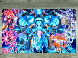WVICM Custom Playmat Spright TCG CCG Table Play Trading Card Game Mat Mouse Pad - Image 1