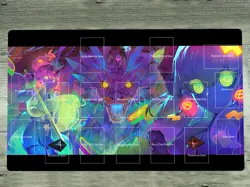 WVICM Duel Playmat P.U.N.K. Dragon TCG CCG Trading Card Game Mat Mouse Pad Bag - Image 1