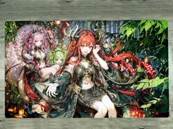WVICM Playmat Traptrix Allomerus TCG CCG Table Play Pad Trading Card Game Mat - Image 1