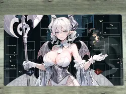 WVICM Duel Playmat TCG CCG Labrynth of the Silver Castle Card Game Mat Mousepad - Image 1