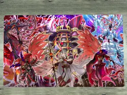 WVICM Playmat Despia x Mirrorjade the Iceblade Dragon TCG CCG Card Game Mat - Image 1