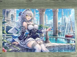 WVICM Playmat Tearlaments Merrli TCG CCG Trading Card Game Mat Mouse Pad & Bag - Image 1
