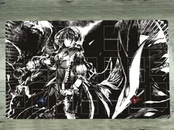 WVICM Playmat Underworld Goddess of the Closed World TCG Card Game Mat Zones - Image 1