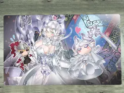 WVICM YGO Playmat Labrynth of the Silver Castle TCG CCG Trading Card Game Mat - Image 1