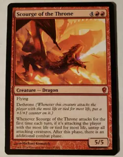 MTG Magic the Gathering Scourge of the Throne NM-LP conspiracy 1x x1 - Image 1