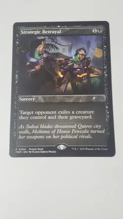 Strategic Betrayal Promo Pack: Tarkir: Dragonstorm Regular - Image 1