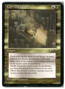 MTG Lim-Dul's Vault - Alliances Heavily Played English - Image 1