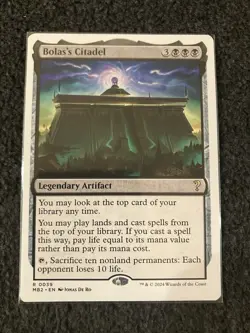 Magic The Gathering MTG - Bolas's Citadel (White Border) - Mystery Booster 2 - Image 1