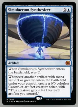 Simulacrum Synthesizer Outlaws of Thunder Junction: the Big Score Regular - Image 1