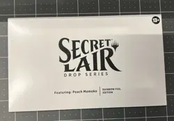 FOIL - Secret Lair Featuring PEACH MOMOKO - MTG Magic SLD - new sealed - Image 2