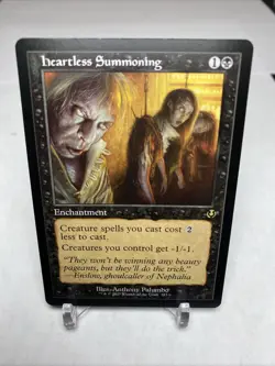 Heartless Summoning (Retro Frame) Innistrad Remastered Regular #383 Mint / NM - Image 1