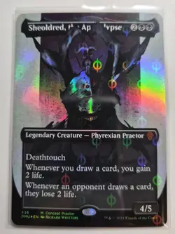 MTG | Sheoldred, the Apocalypse | Concept Praetor | Step-And-Compleat Foil | ONE - Image 1