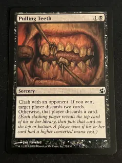 1x Pulling Teeth (75) Morningtide LP MTG Magic the Gathering x1 MKE - Image 1