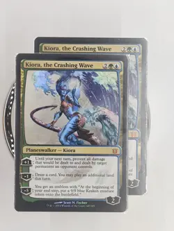 Kiora, the Crashing Wave NM X2 Born of the Gods Small Seller Fast Free Shipping! - Image 1