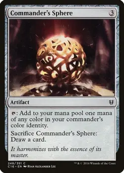 Commander's Sphere Commander 2016 Light Play MTG Magic DNA GAMES - Image 1