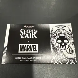 Secret Lair x Marvel's Spider-Man: Mana Symbiote Raised Foil Edition - Image 1
