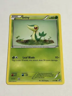 Pokemon SNIVY🔥 2011 Black & White Promo HOLO - 4-CARD LOT (4) - Image 4
