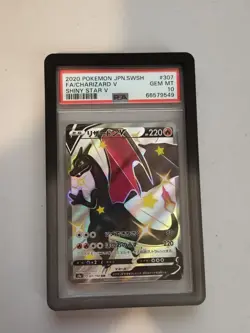 PSA 10 GEM MINT Pokemon Charizard V Shiny Star V Full Art 307/190 Japanese - Image 1