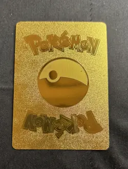 Pokemon Charizard VMAX 330hp Gold Foil Fan Art Collector Card TCG - Image 2