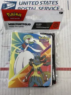 Pokemon TCG: Mega Evolution Mini Portfolio W/ Booster Pack NEW 10-10036-101 - Image 1