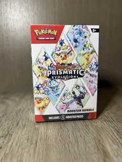Pokemon TCG SV8.5 Prismatic Evolutions Booster Bundle Sealed New - Image 1