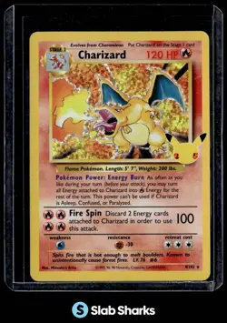 2021 POKEMON SWSH CELEBRATIONS #4/102 CHARIZARD HOLO CLASSIC COLLECTION - Image 1