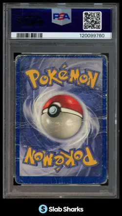 1999 POKEMON SET UNLIMITED #4/102 CHARIZARD RARE HOLO PSA 1 - Image 2
