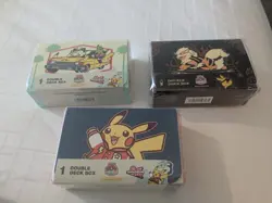 Pokemon World Championships 2025 Anaheim All 3 Double Deck Box Bundle - Image 1