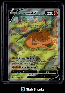 2019 POKEMON SWORD & SHIELD BLACK STAR PROMOS #SWSH260 CHARIZARD V - Image 1