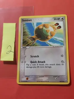 2006 Pokemon EX Legend Maker #62 Sentret, C, NF/H, cd2 - Image 1