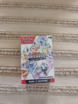 Pokemon TCG Scarlett And Violet Prismatic Evolutions Booster Bundle On Hand - Image 1